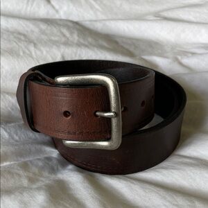Bench Craft | Canada | Heavy Leather | Oiled | Casual | Belt | Brown | Size 38
